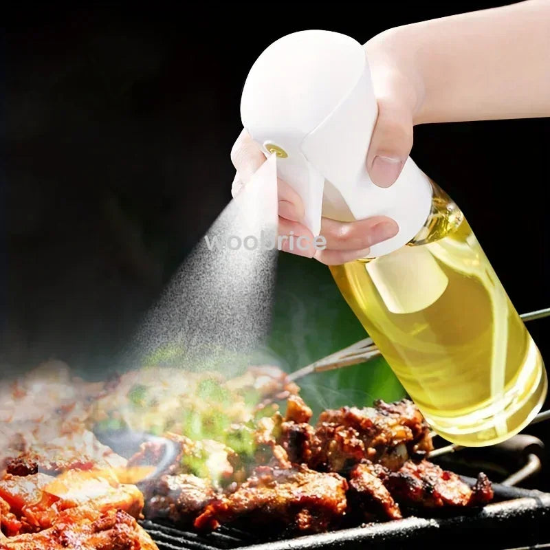 200ml–500ml Oil Spray Bottle – Olive Oil Dispenser for Cooking, BBQ & Baking with Anti-Drip Nozzle