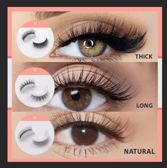 BUY 1 GET 1 FREE 🔥🎉Reusable Adhesive Eyelashes