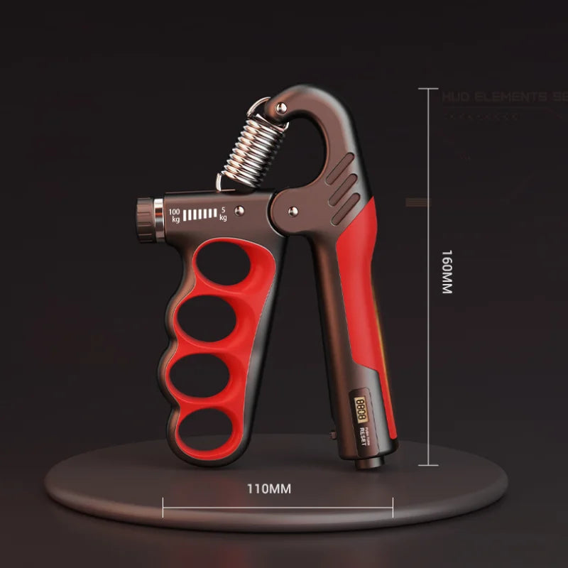 5-100kg Adjustable Grip Strength Device for Rehabilitation Training, Muscle Enhancement, Strength Training, Grip Strength Device