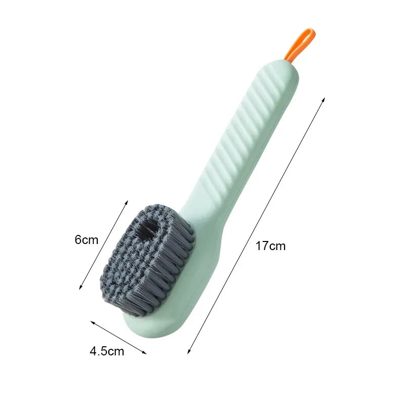 1pc Multi-function Automatic Spot Shoe Brush – Soft Hair Handheld Cleaning Tool
