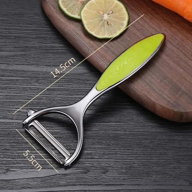 1PC Stainless Steel Vegetable Peeler Potato Peeler Multi-function Carrot Grater Fruit Tools Kitchen Accessories Cuisine Pelador