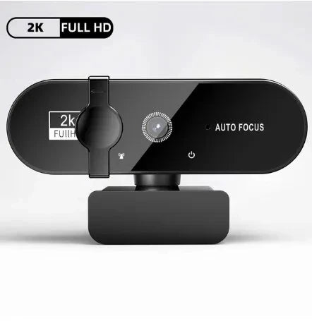 4K Webcam with Microphone – 1080P & 2K Full HD USB Web Cam, Autofocus, 30fps for PC & Laptop Video Calls