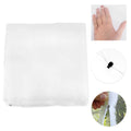 1/2Pcs Fruit Tree Insect Net 10x10 Ft Greenhouse Vegetable Plant Net Large Garden Mesh Cover with Zipper and Drawstring Durable