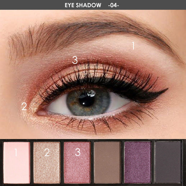 Glamorous Smokey Eye Shadow