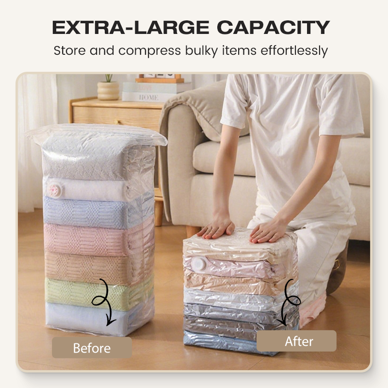 Pump 3D Vacuum Storage Bags