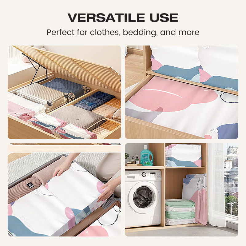 Pump 3D Vacuum Storage Bags